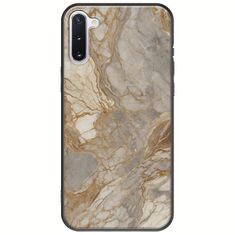 The Marble Collection - Natural Samsung Galaxy Note 10 Black TPU (Μαύρη Σιλικόνη)