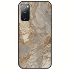 The Marble Collection - Natural Samsung Galaxy S20 Black TPU (Μαύρη Σιλικόνη)