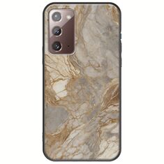 The Marble Collection - Natural Samsung Galaxy Note 20 Black TPU (Μαύρη Σιλικόνη)