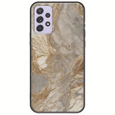The Marble Collection - Natural Samsung Galaxy A52 (4G/5G) A52s Black TPU (Μαύρη Σιλικόνη)