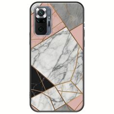 The Marble Collection - Modern Xiaomi Redmi Note 10 Pro / 10 Pro Max Black TPU (Μαύρη Σιλικόνη)