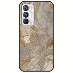 The Marble Collection - Natural Realme GT Master Edition Black TPU (Μαύρη Σιλικόνη)