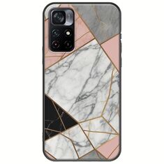 The Marble Collection - Modern Xiaomi Poco M4 Pro 5G Black TPU (Μαύρη Σιλικόνη)