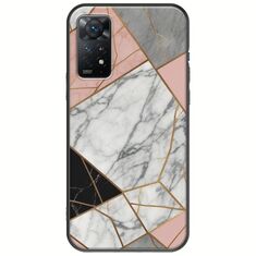 The Marble Collection - Modern Xiaomi Redmi Note 11 Pro 4G / 5G Black TPU (Μαύρη Σιλικόνη)
