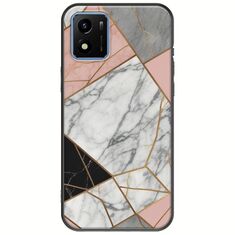 The Marble Collection - Modern Vivo Y01 Black TPU (Μαύρη Σιλικόνη)