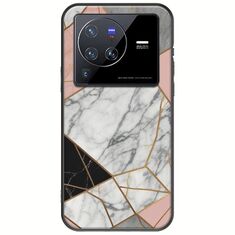 The Marble Collection - Modern Vivo X80 Pro Black TPU (Μαύρη Σιλικόνη)