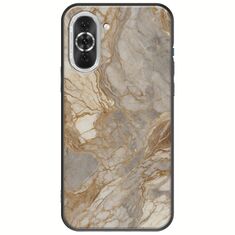 The Marble Collection - Natural Huawei Nova 10 Pro Black TPU (Μαύρη Σιλικόνη)