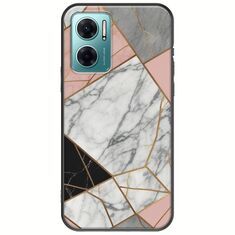 The Marble Collection - Modern Xiaomi Redmi 10 5G Black TPU (Μαύρη Σιλικόνη)