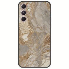 The Marble Collection - Natural Samsung Galaxy A14 5G Black TPU (Μαύρη Σιλικόνη)