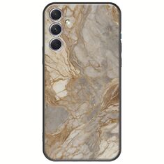 The Marble Collection - Natural Samsung Galaxy A54 5G Black TPU (Μαύρη Σιλικόνη)