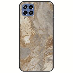 The Marble Collection - Natural Samsung Galaxy M33 5G Black TPU (Μαύρη Σιλικόνη)