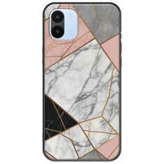 The Marble Collection - Modern Xiaomi Redmi A2 Black TPU (Μαύρη Σιλικόνη)