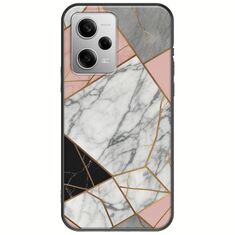 The Marble Collection - Modern Xiaomi Redmi Note 12 Pro Plus 5G Black TPU (Μαύρη Σιλικόνη)