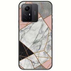 The Marble Collection - Modern Xiaomi Redmi Note 12S Black TPU (Μαύρη Σιλικόνη)