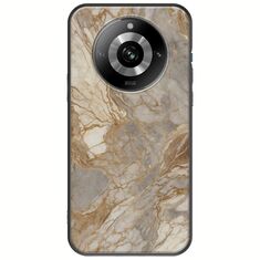 The Marble Collection - Natural Realme 11 Pro 5G Black TPU (Μαύρη Σιλικόνη)