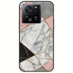 The Marble Collection - Modern Xiaomi 13T 5G Black TPU (Μαύρη Σιλικόνη)