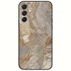 The Marble Collection - Natural Samsung Galaxy M34 5G Black TPU (Μαύρη Σιλικόνη)