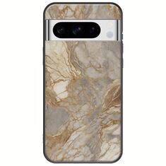 The Marble Collection - Natural Google Pixel 8 Pro 5G Black TPU (Μαύρη Σιλικόνη)
