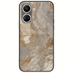 The Marble Collection - Natural Huawei Nova 10 SE Black TPU (Μαύρη Σιλικόνη)