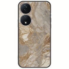 The Marble Collection - Natural Honor 90 Smart 5G Black TPU (Μαύρη Σιλικόνη)