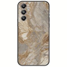 The Marble Collection - Natural Samsung Galaxy M35 5G Black TPU (Μαύρη Σιλικόνη)
