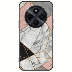 The Marble Collection - Modern Xiaomi Redmi 14C Black TPU (Μαύρη Σιλικόνη)