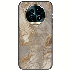 The Marble Collection - Natural Realme 13 Pro 5G Black TPU (Μαύρη Σιλικόνη)