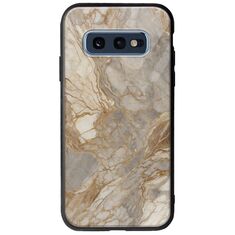 The Marble Collection - Natural Samsung Galaxy S10e Groove TPU (Tempered Glass και TPU)
