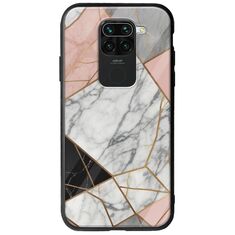 The Marble Collection - Modern Xiaomi Redmi Note 9 Groove TPU (Tempered Glass και TPU)