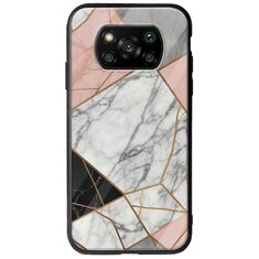 The Marble Collection - Modern Xiaomi Poco X3 NFC / X3 Pro Groove TPU (Tempered Glass και TPU)