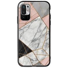 The Marble Collection - Modern Xiaomi Redmi Note 10 5G Groove TPU (Tempered Glass και TPU)