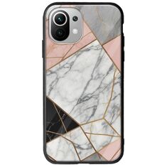 The Marble Collection - Modern Xiaomi Mi 11 Lite / 11 Lite NE / 5G Groove TPU (Tempered Glass και TPU)