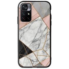 The Marble Collection - Modern Xiaomi Poco M4 Pro 5G Groove TPU (Tempered Glass και TPU)