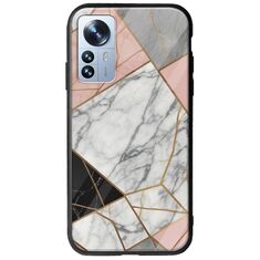 The Marble Collection - Modern Xiaomi 12 Pro Groove TPU (Tempered Glass και TPU)