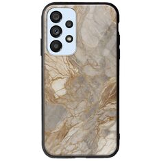 The Marble Collection - Natural Samsung Galaxy A53 5G Groove TPU (Tempered Glass και TPU)