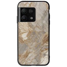 The Marble Collection - Natural OnePlus 10 Pro Groove TPU (Tempered Glass και TPU)