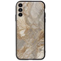 The Marble Collection - Natural Samsung Galaxy A13 5G Groove TPU (Tempered Glass και TPU)