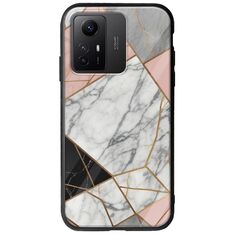 The Marble Collection - Modern Xiaomi Redmi Note 12S Groove TPU (Tempered Glass και TPU)