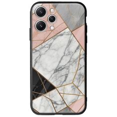 The Marble Collection - Modern Xiaomi Redmi 12 Groove TPU (Tempered Glass και TPU)