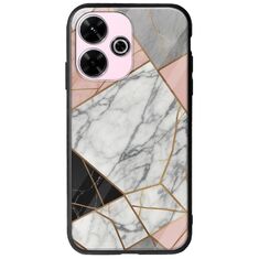 The Marble Collection - Modern Xiaomi Redmi 13 4G Groove TPU (Tempered Glass και TPU)