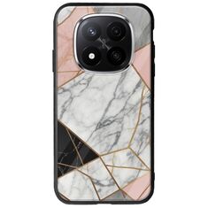 The Marble Collection - Modern Xiaomi Redmi Note 14 Pro 5G Groove TPU (Tempered Glass και TPU)