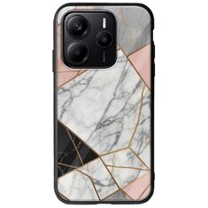 The Marble Collection - Modern Xiaomi Redmi Note 14 5G Groove TPU (Tempered Glass και TPU)