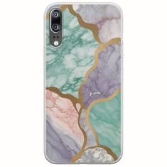 The Marble Collection - Pastel Huawei P20 Flexible TPU (Διάφανη Σιλικόνη)