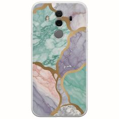 The Marble Collection - Pastel Huawei Mate 10 Pro Flexible TPU (Διάφανη Σιλικόνη)