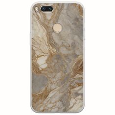The Marble Collection - Natural Xiaomi Mi A1 / Mi 5X Flexible TPU (Διάφανη Σιλικόνη)