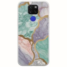 The Marble Collection - Pastel Huawei Mate 20 Flexible TPU (Διάφανη Σιλικόνη)