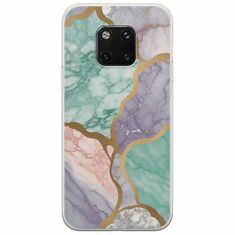 The Marble Collection - Pastel Huawei Mate 20 Pro Flexible TPU (Διάφανη Σιλικόνη)