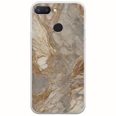 The Marble Collection - Natural Xiaomi Redmi 6 Flexible TPU (Διάφανη Σιλικόνη)