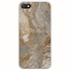 The Marble Collection - Natural Xiaomi Redmi 6A Flexible TPU (Διάφανη Σιλικόνη)
