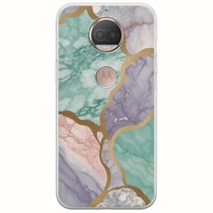The Marble Collection - Pastel Motorola Moto G5S Flexible TPU (Διάφανη Σιλικόνη)